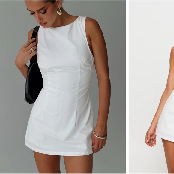 YUMIKO ROMPER WHITE BRAND: PRINCESS POLLY LOWER IMPACT - Picture 1 of 4